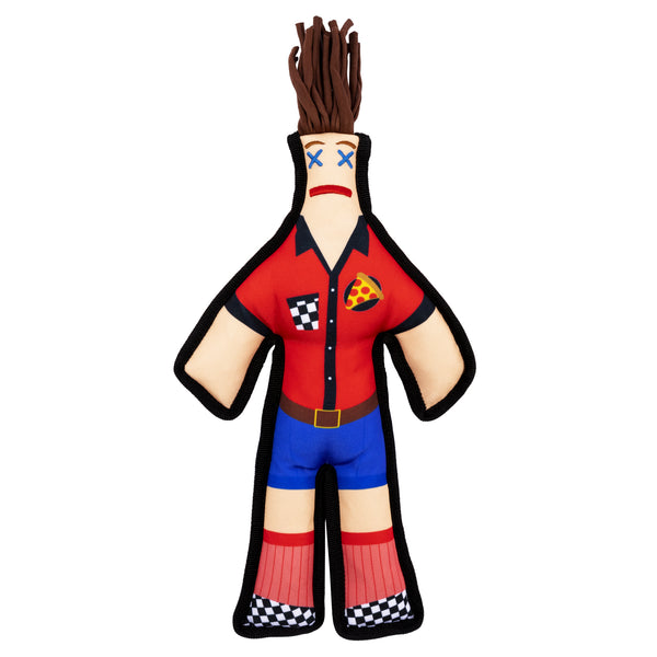 Pizza Guy Squeaky Chew Toy – Dammit Dolls