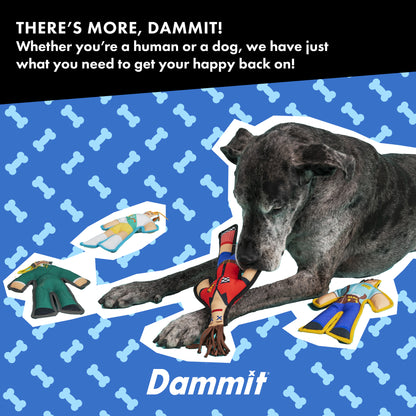 Pizza Guy Squeaky Chew Toy