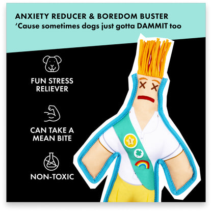 Cookie Scout Squeaky Chew Toy