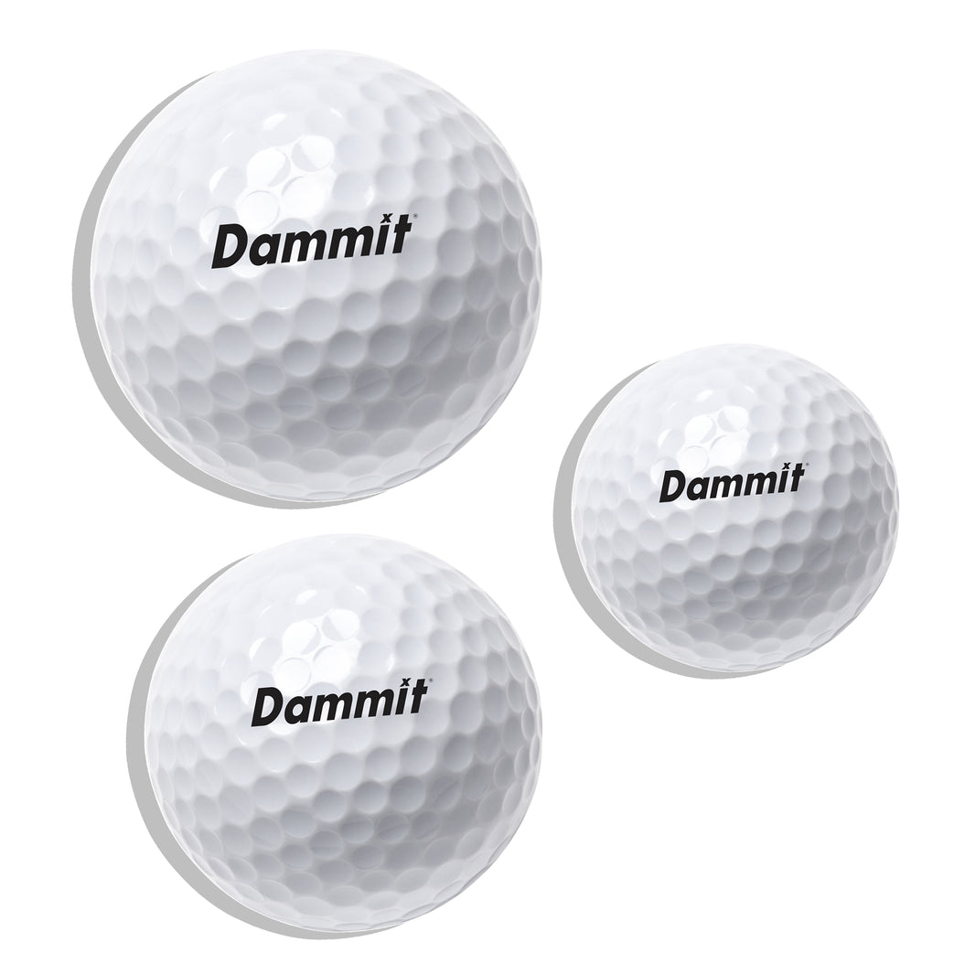 Dammit Golf Balls 3-pack - Callaway Warbird