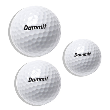Dammit Golf Balls 3-pack - Callaway Warbird