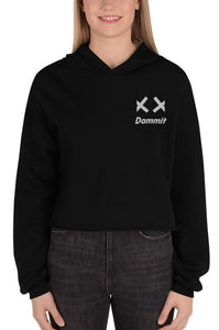 Logo Crop Hoodie