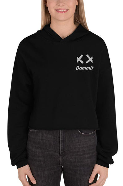 Logo Crop Hoodie