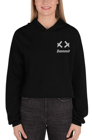 Logo Crop Hoodie