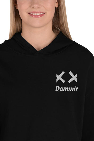 Logo Crop Hoodie