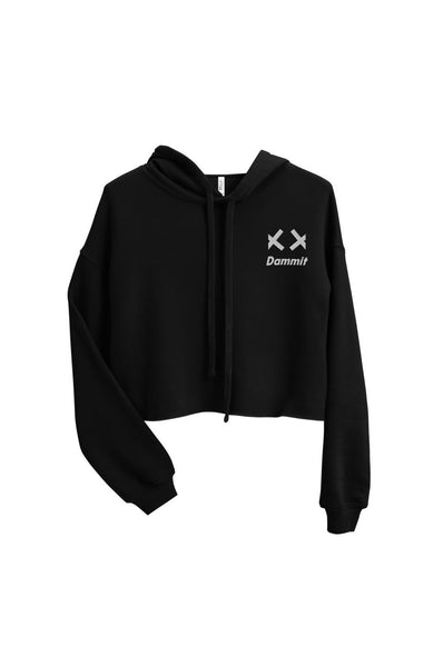 Logo Crop Hoodie
